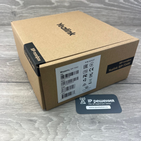 Yealink SIP-T34W, ip-телефон с Wi-Fi и 1Гб